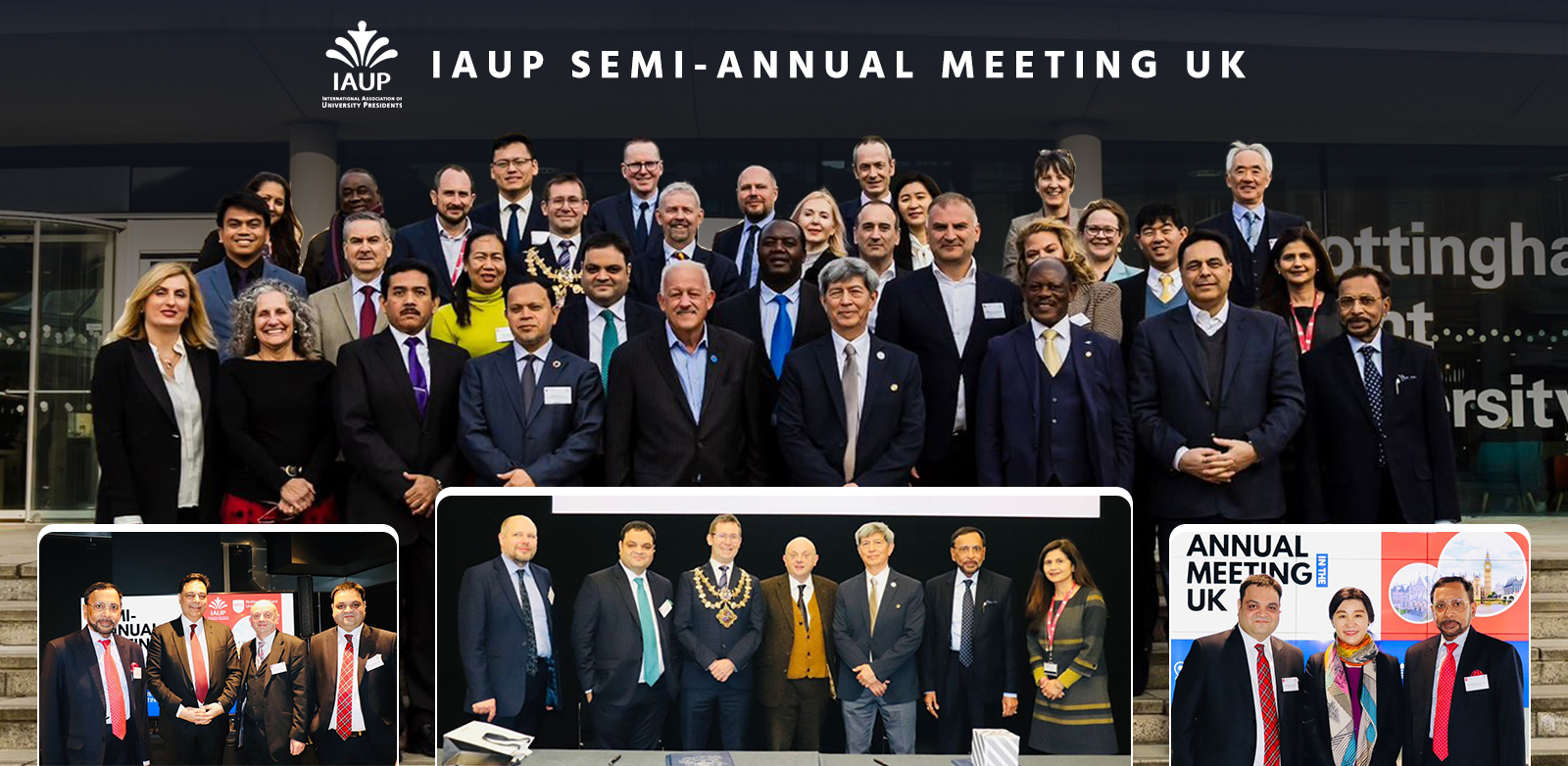 Dr. Balvir S. Tomar at IAUP Semi Annual Meeting at NTU, London & Nottingham, UK